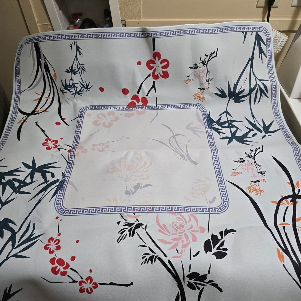 Floral Bamboo Home Accent Decor